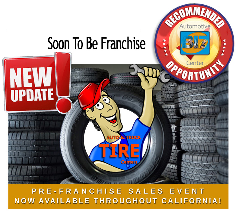 Soon To Be Franchise Auto Truck Tire Business Sale! BIZ