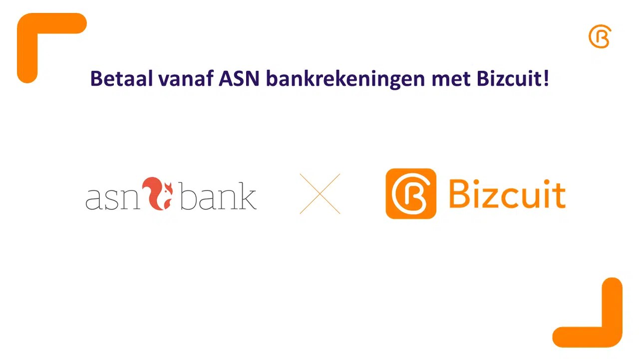 ASN Zakelijk Betalen via de Bizcuit ondernemersapp