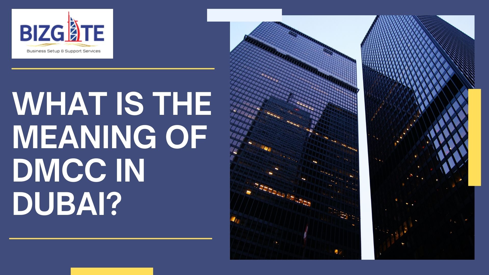 What is the meaning of DMCC in Dubai?