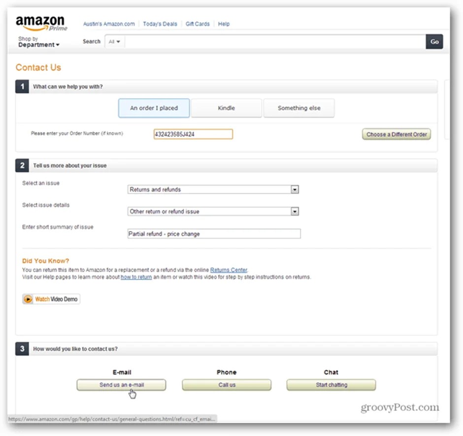 Amazon Price Match After PurchaseWorking or