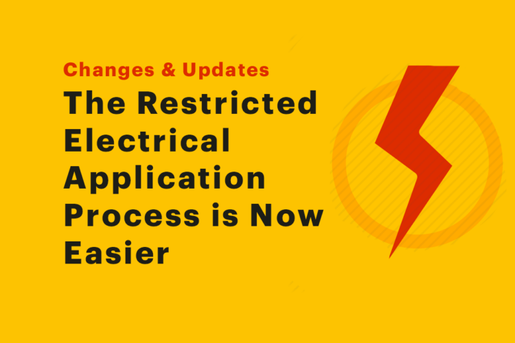 The Restricted Electrical Application Process is Now Easier Bizmatrix