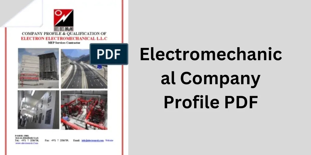 Leading Electromechanical Company Profile PDF