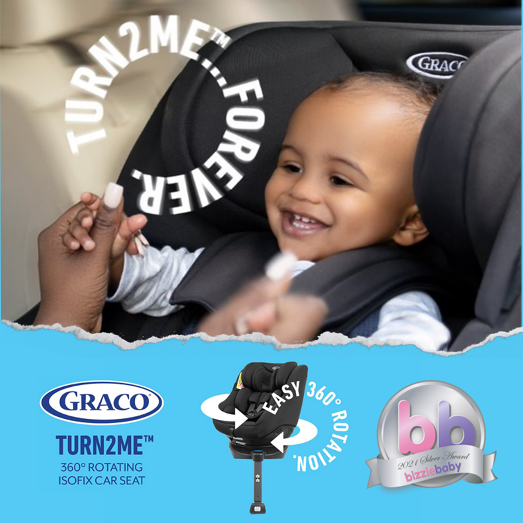 Graco Turn2Me™ 360 Rotating Isofix Car Seat Bizziebaby