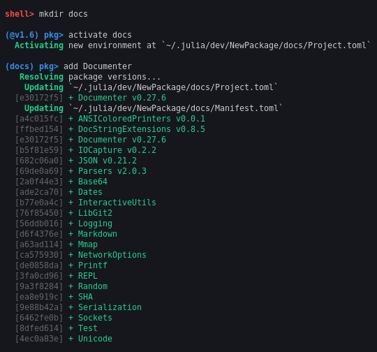 Julia Package Setup Tutorial