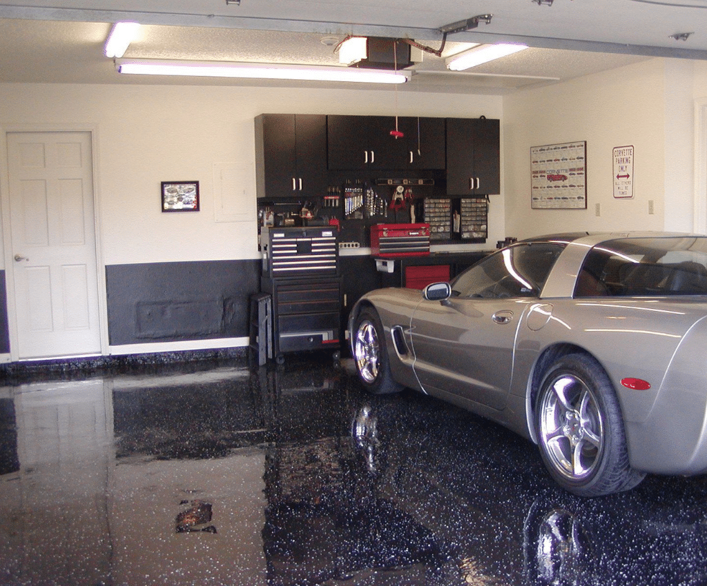Garage Epoxy Flooring Contractor In Calgary B Jacob Construction