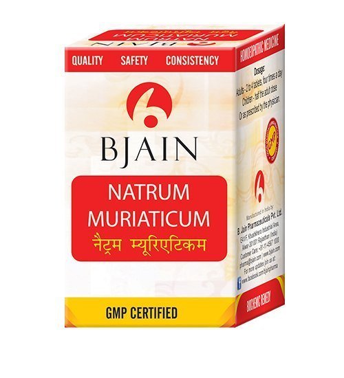 Buy BJain Natrum Muriaticum Biochemic Tablets Online in India