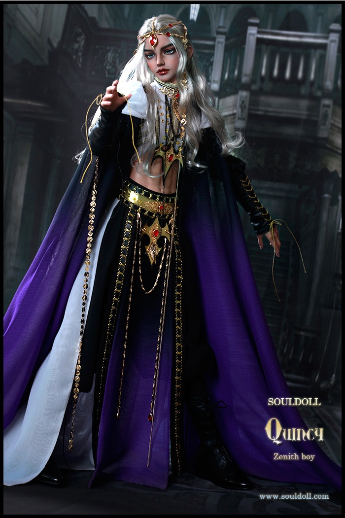 Soul Doll] New Zenith Boy Quincy: Limited Dark Sandy Brown