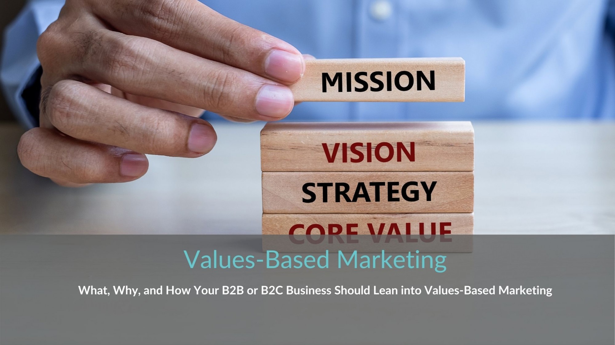 ValuesBased Marketing What, Why, and How
