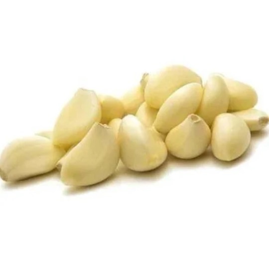 Raw Garlic Peeled Cloves Fresh & Vacuum Sealed BJ Gourmet Garlic Farm