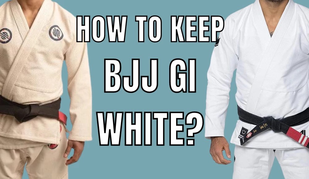 How do I keep my gi white? BJJaccessories