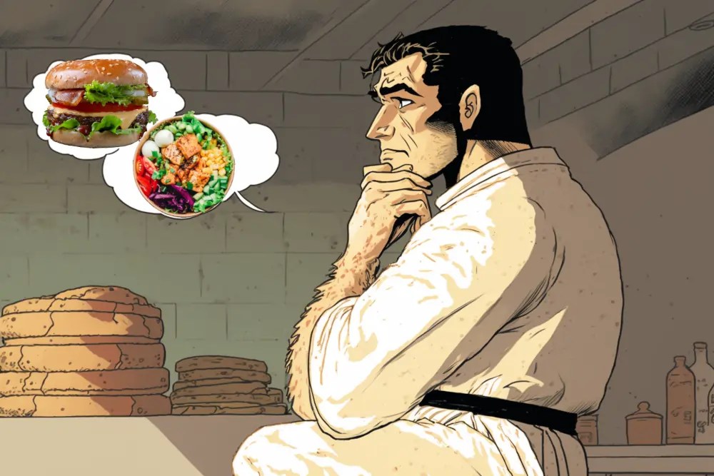 Best BJJ Diet 2 Rules to Lose Weight and Dominate Jiu Jitsu