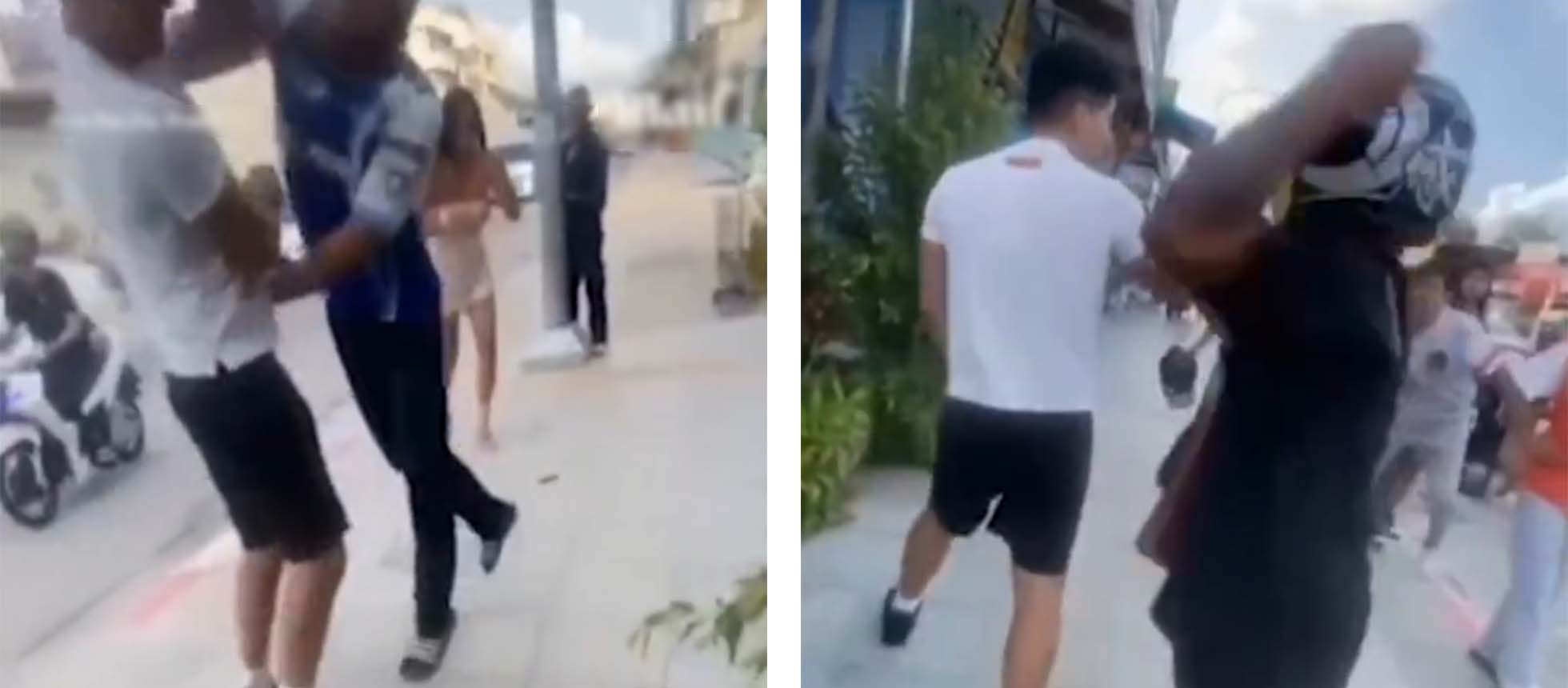 WATCH Tourists brawl Thal locals after road rage row