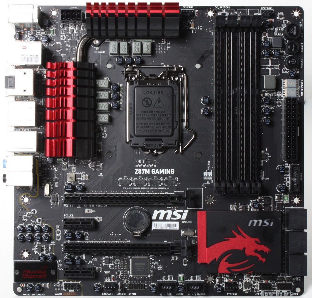 MSI Z87M Gaming Micro ATX Motherboard Review