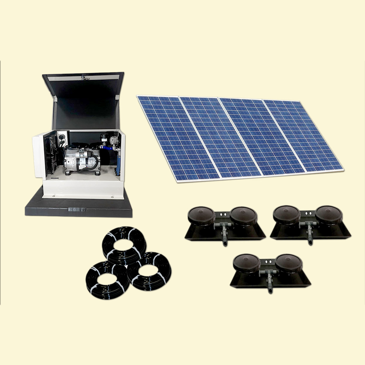 Outdoor Water Solutions Ultimate Solar 6 Aeration System Bjornsen