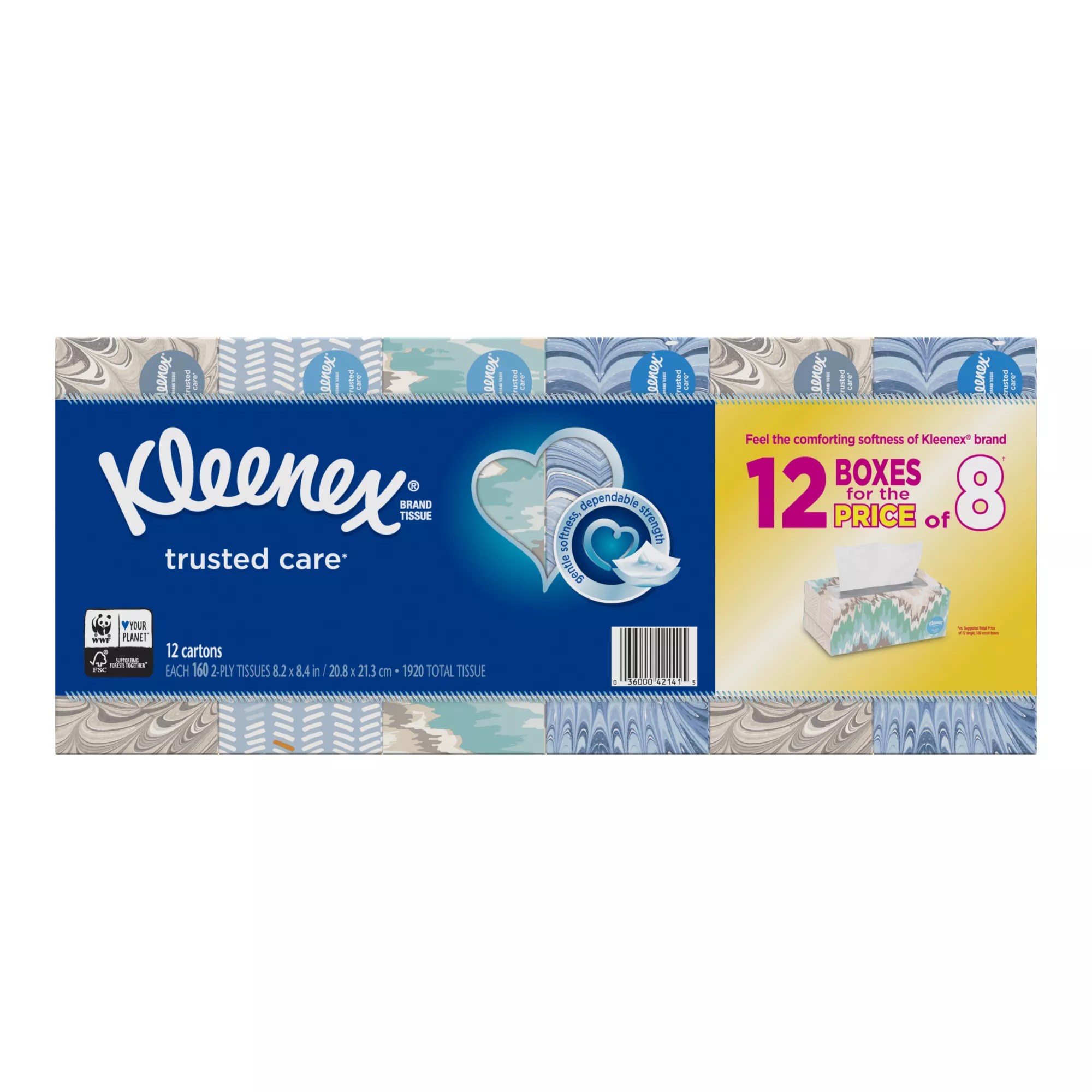 Kleenex Facial Tissues, 1,920 sheets BJs Wholesale Club