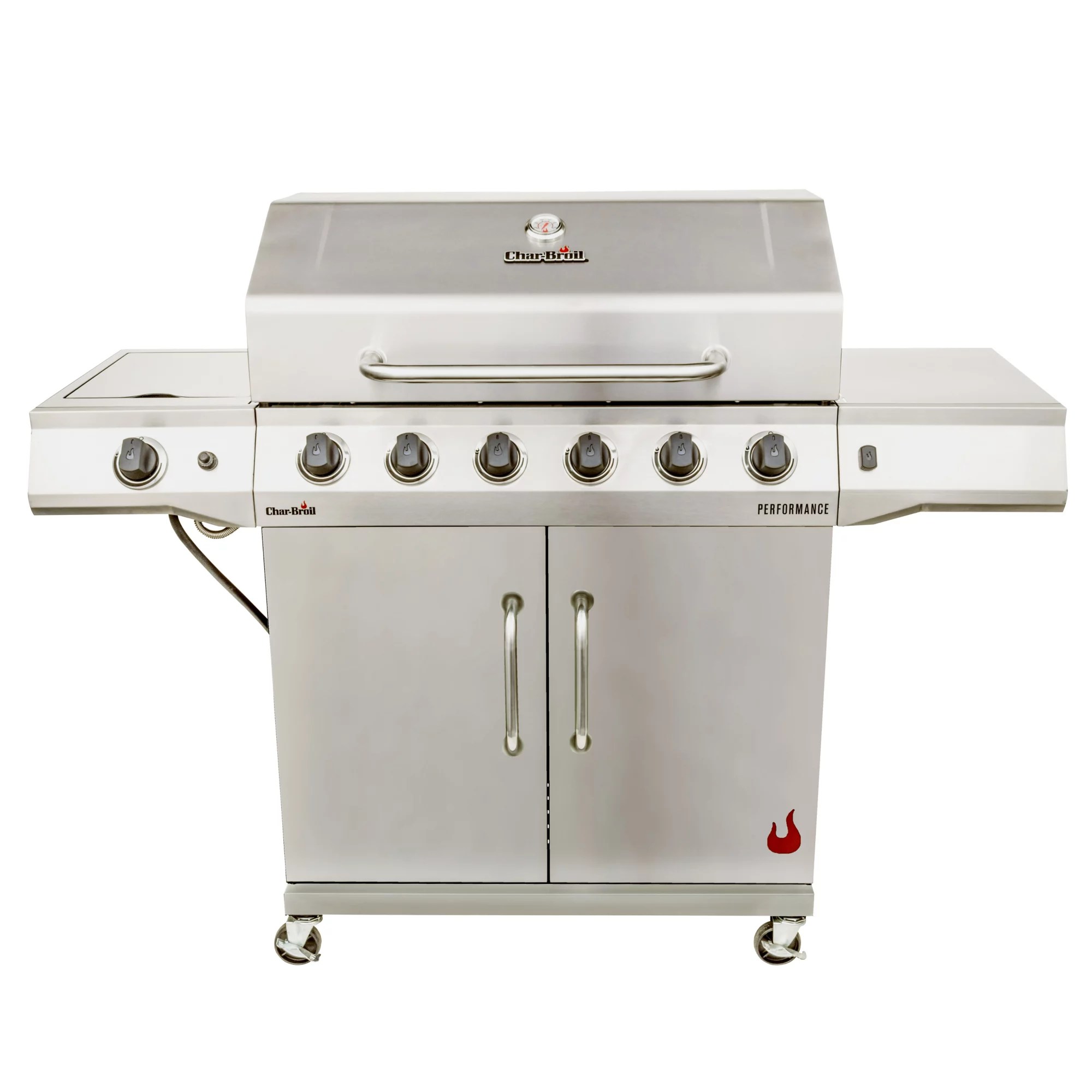 CharBroil 6Burner Gas Grill, Silver BJ's Wholesale Club