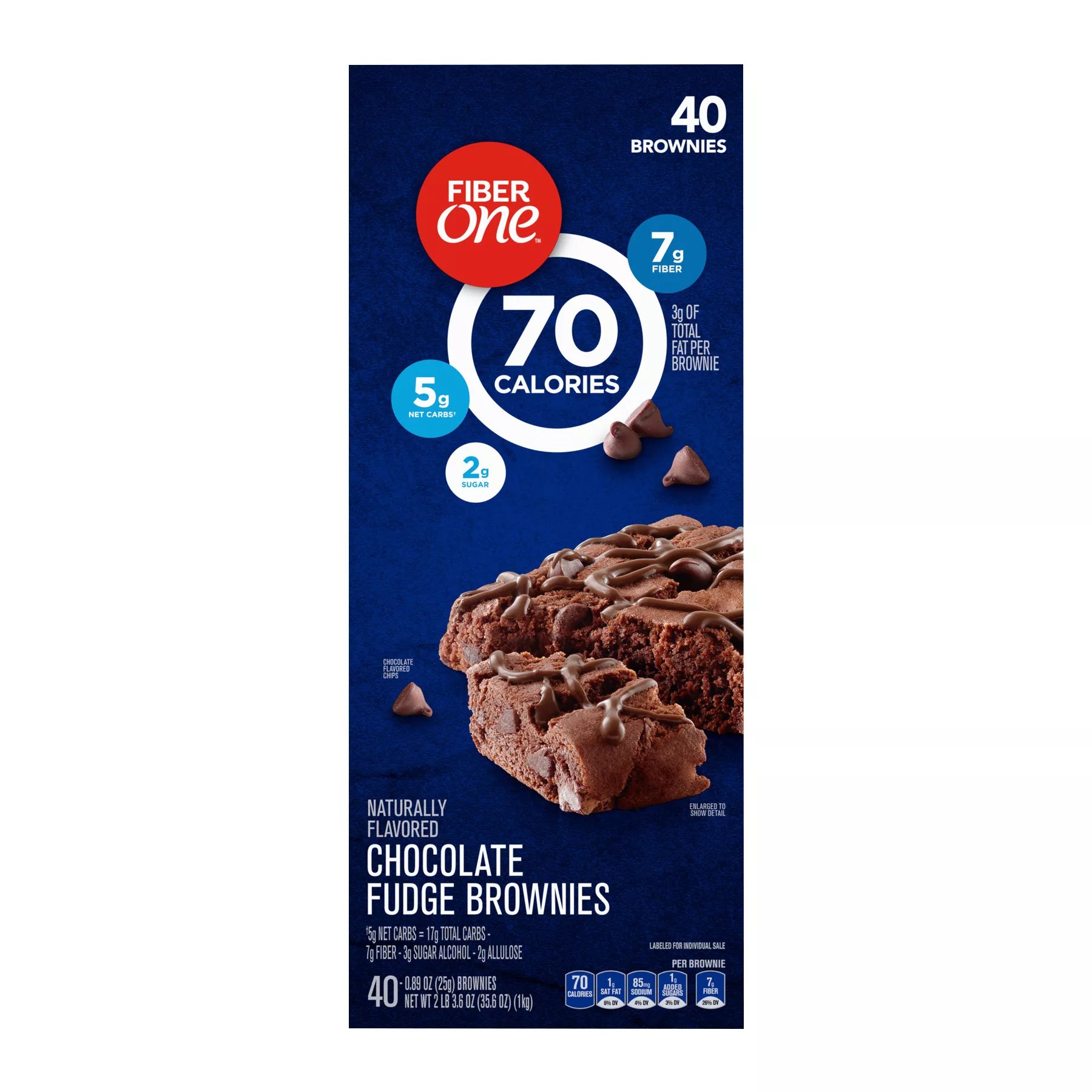 Fiber One Chocolate Fudge Brownie BJ's Wholesale Club