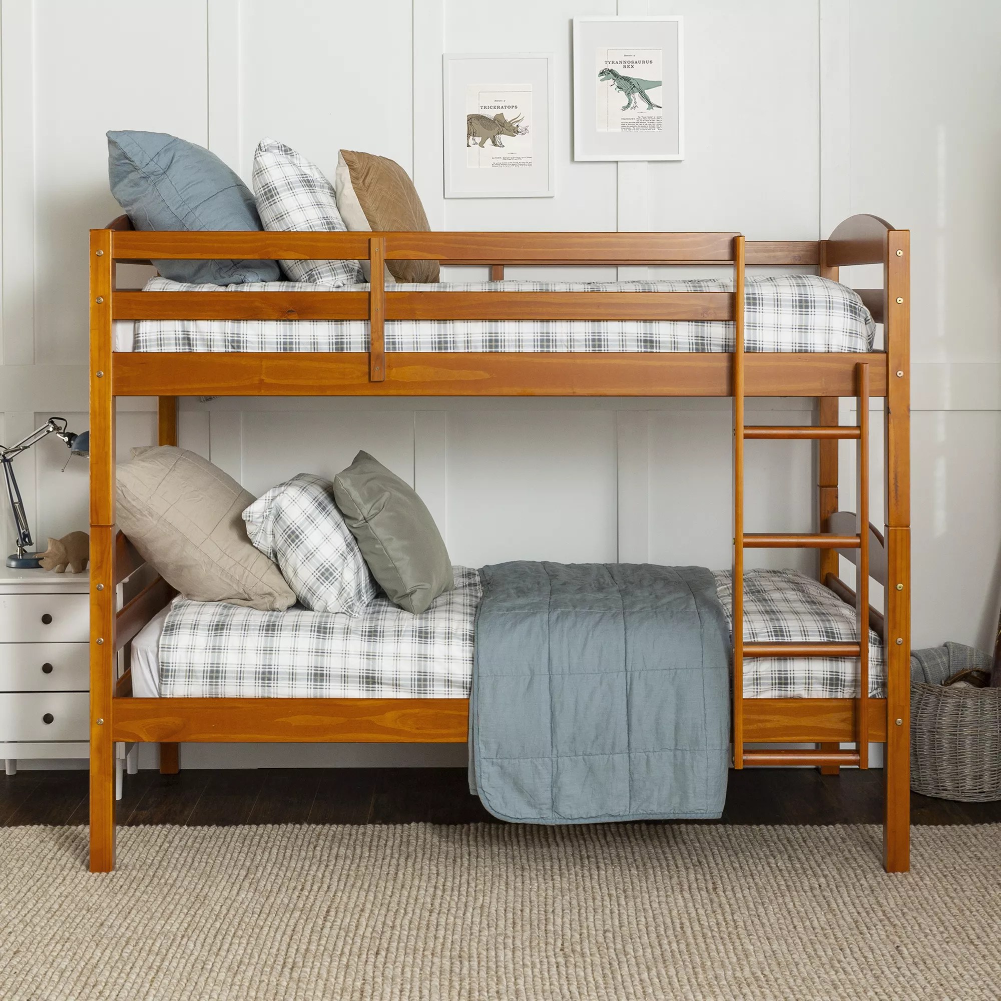W. Trends TwinSize Bunk Bed Honey BJ's Wholesale Club