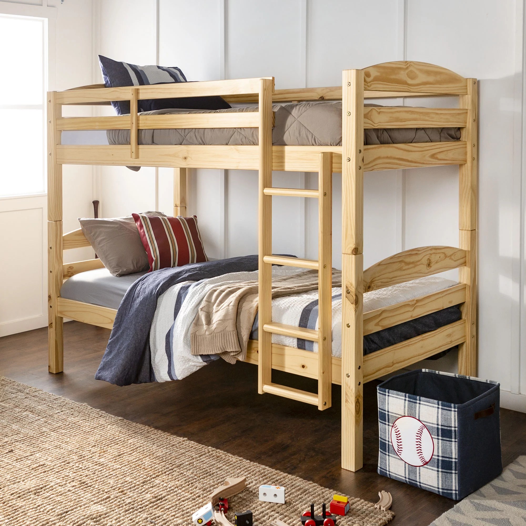 W. Trends Twin/TwinSize Bunk Bed Natural BJ's Wholesale Club