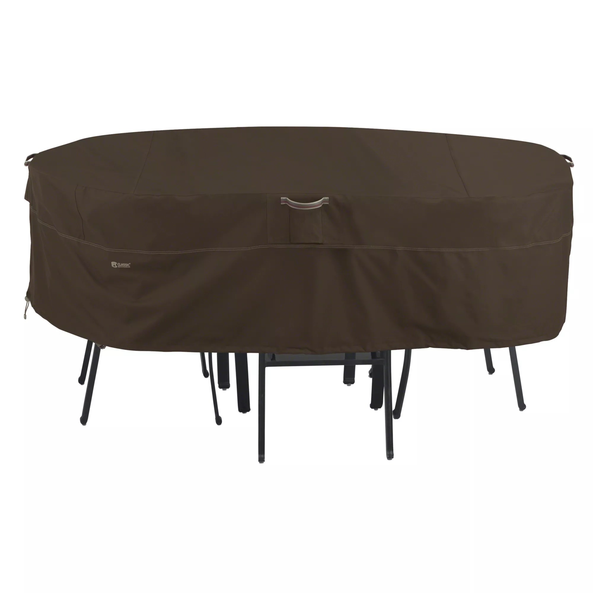 Classic Accessories Madrona Large Rectangular/Oval Patio Set Cover BJ