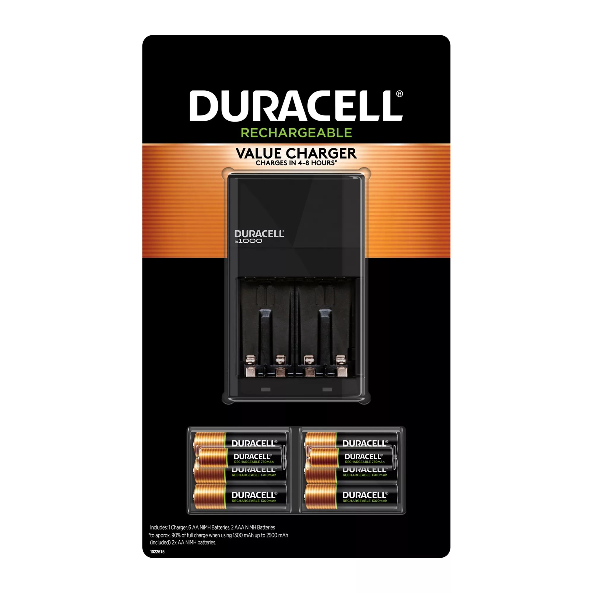 Duracell Rechargeable Charger with Batteries BJ's Wholesale Club
