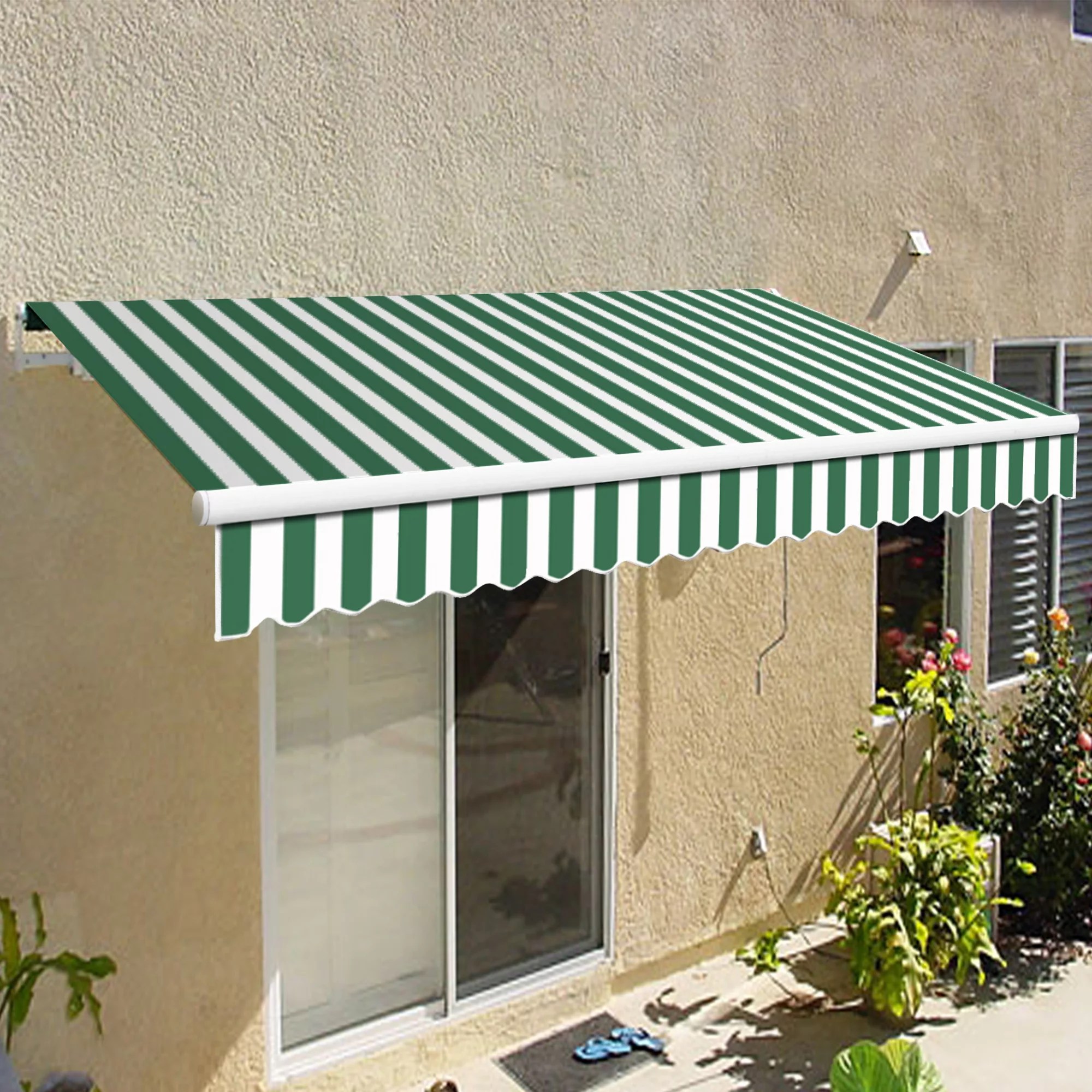 Awntech California 10' BeautyMark Manual Patio Awning BJ's Wholesale Club
