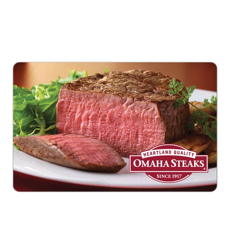 25 Omaha Steaks Gift Card BJ's Wholesale Club