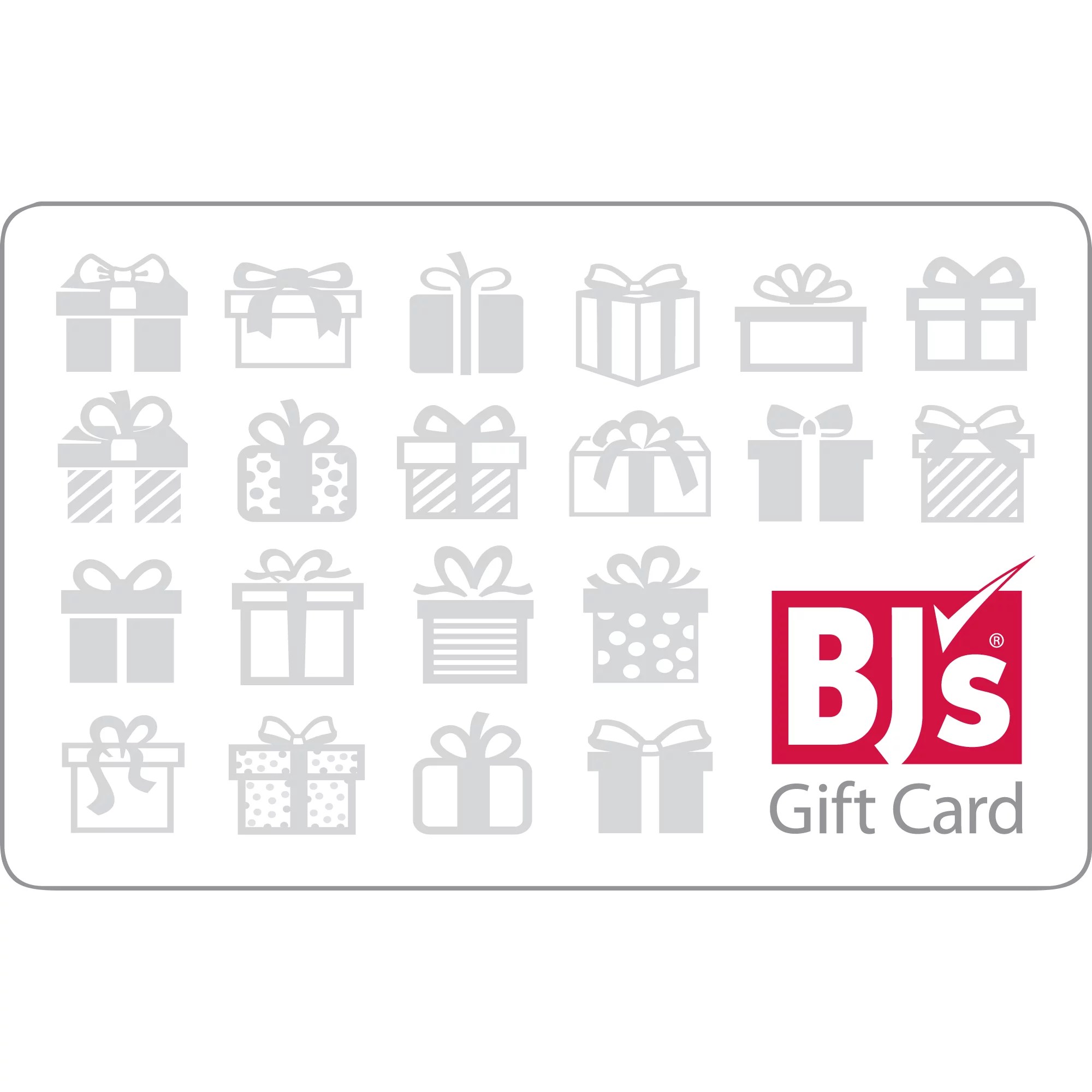 25 BJ's Gift Card BJs WholeSale Club