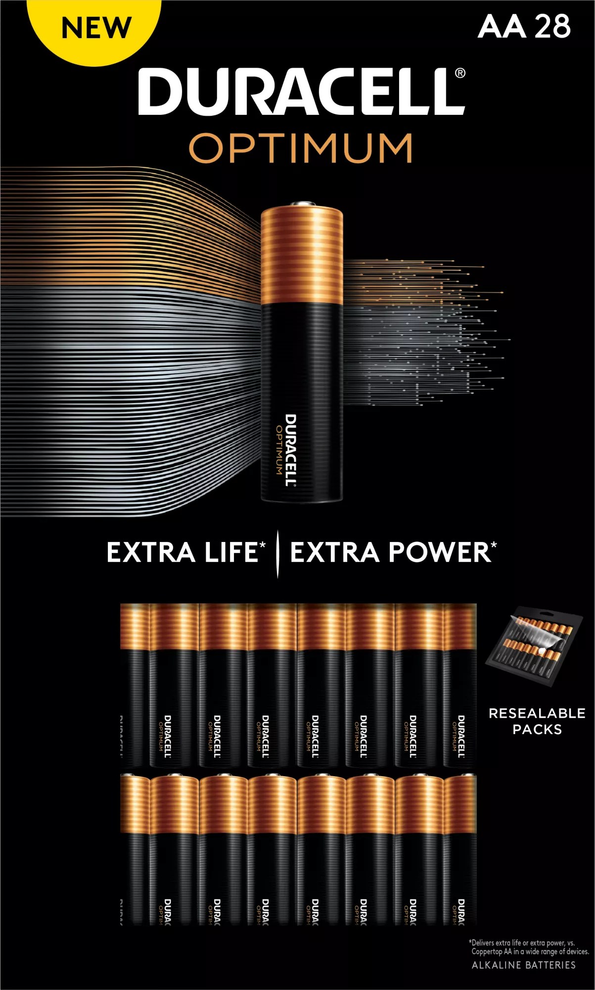 Duracell Optimum Alkaline Batteries, 28 ct. BJ's Wholesale Club