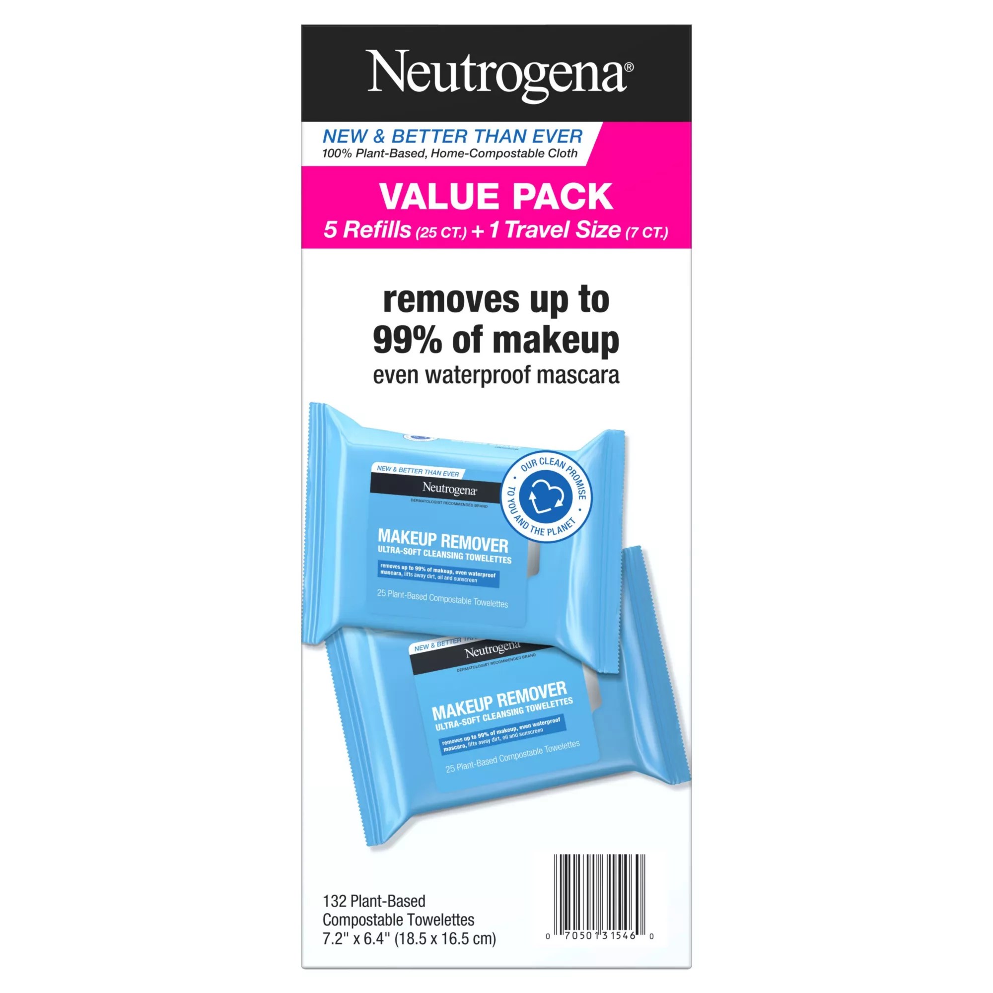 Max 86 OFF 2 Neutrogena Makeup Remover Facial Cleansing Towelettes
