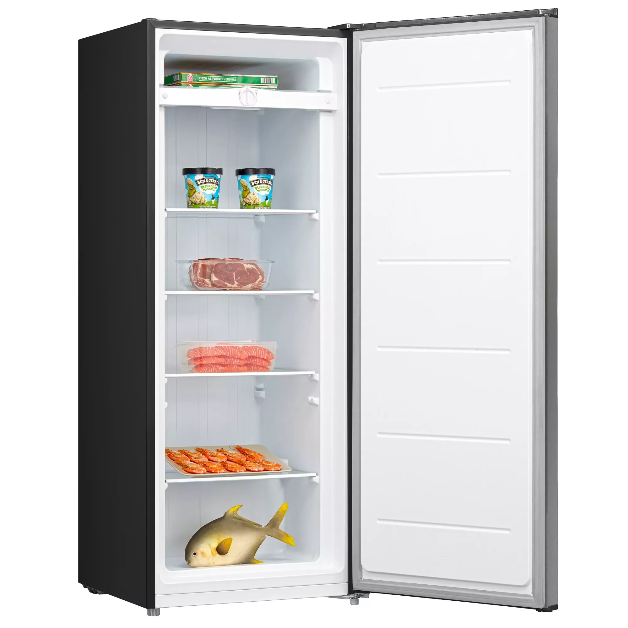 Emerson 7.0Cu.Ft. Upright Freezer Stainless BJ's Wholesale Club