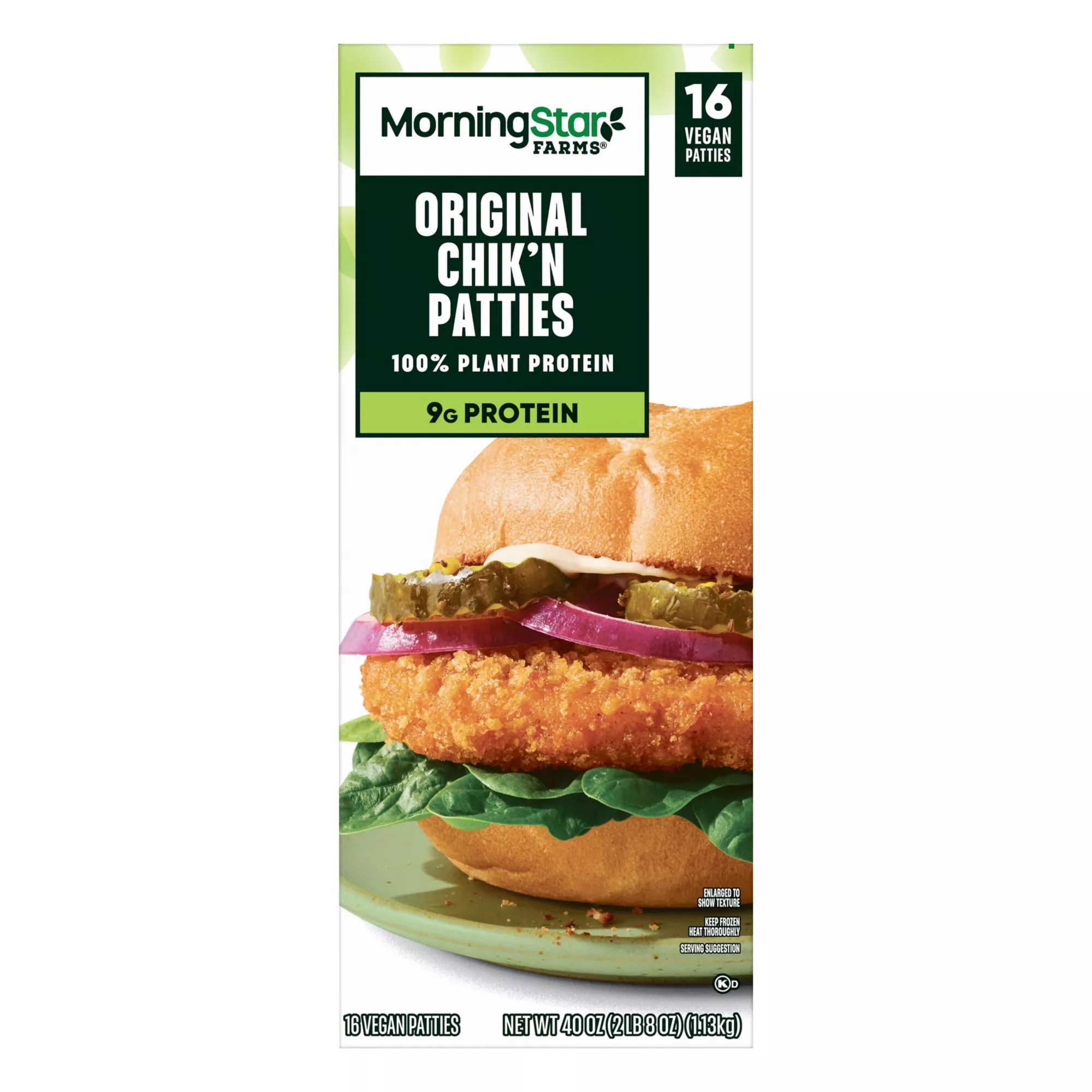 MorningStar Farms Chik Patties, 16 ct BJs Wholesale Club