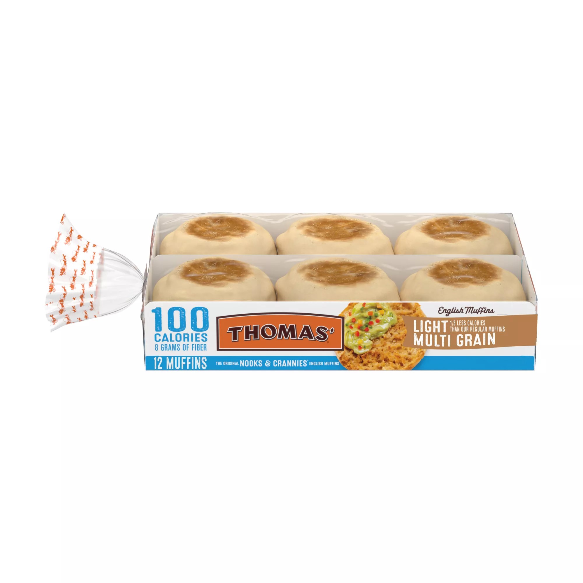 Thomas Light Multigrain English Muffins, 12 pk. BJ's Wholesale Club