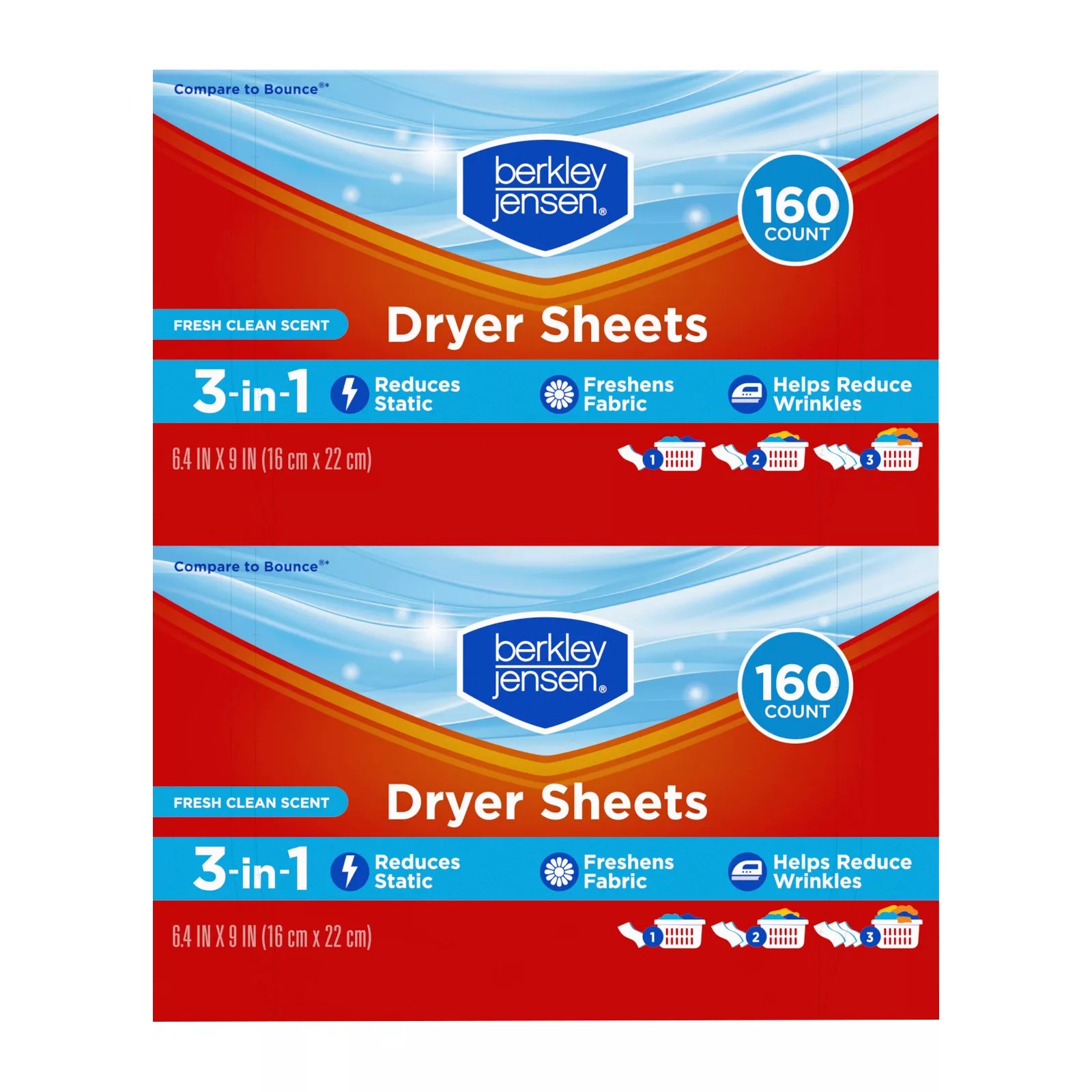 Berkley Jensen Soft and Fresh Dryer Sheets, 320 ct. BJ's Wholesale Club