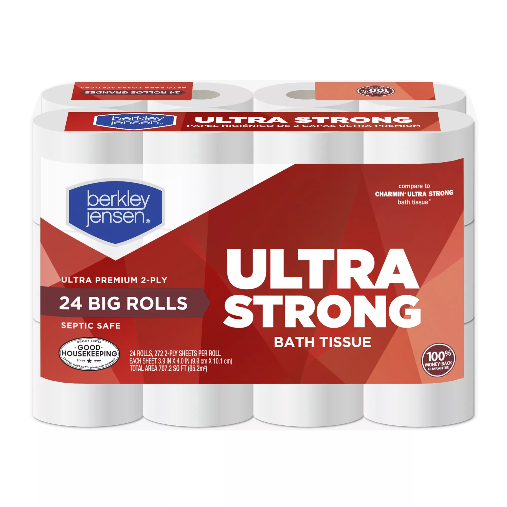 Berkley Jensen Ultra Strong Bath Tissue, 24 ct. BJ's Wholesale Club