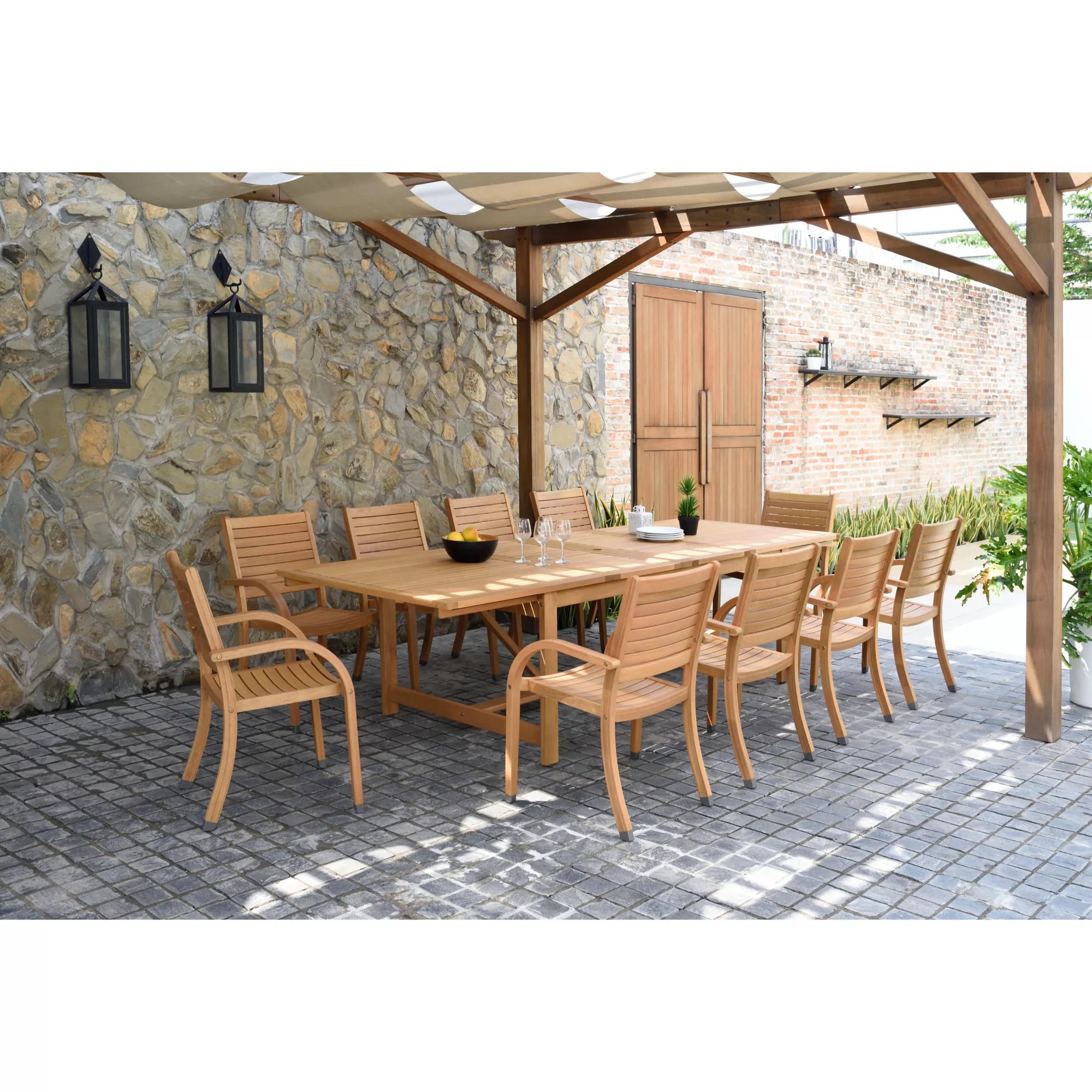 Amazonia Marlene 11Pc. Patio Dining Set. BJs Wholesale Club