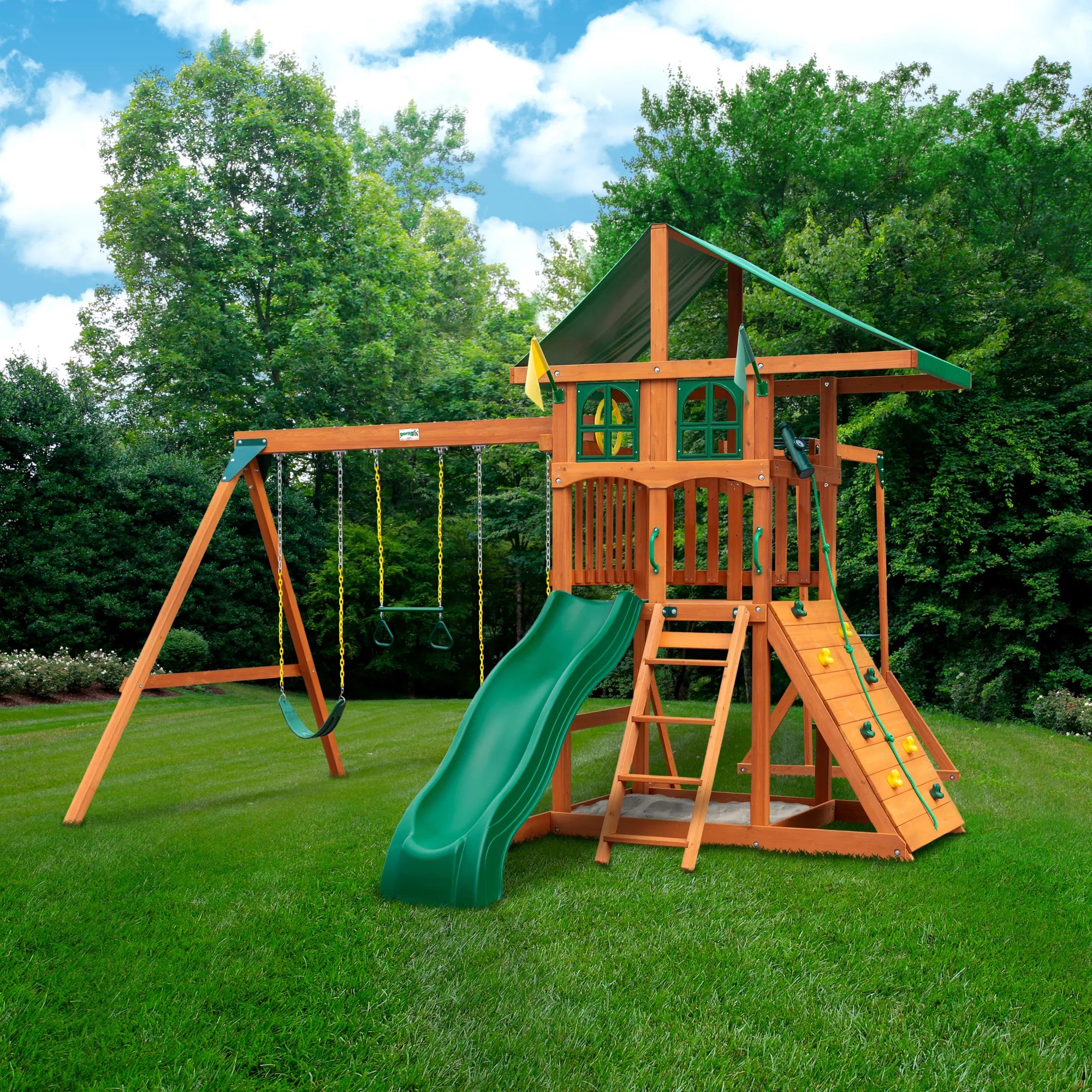 Gorilla Playsets Avalon Treehouse Swing Set BJ's Wholesale Club