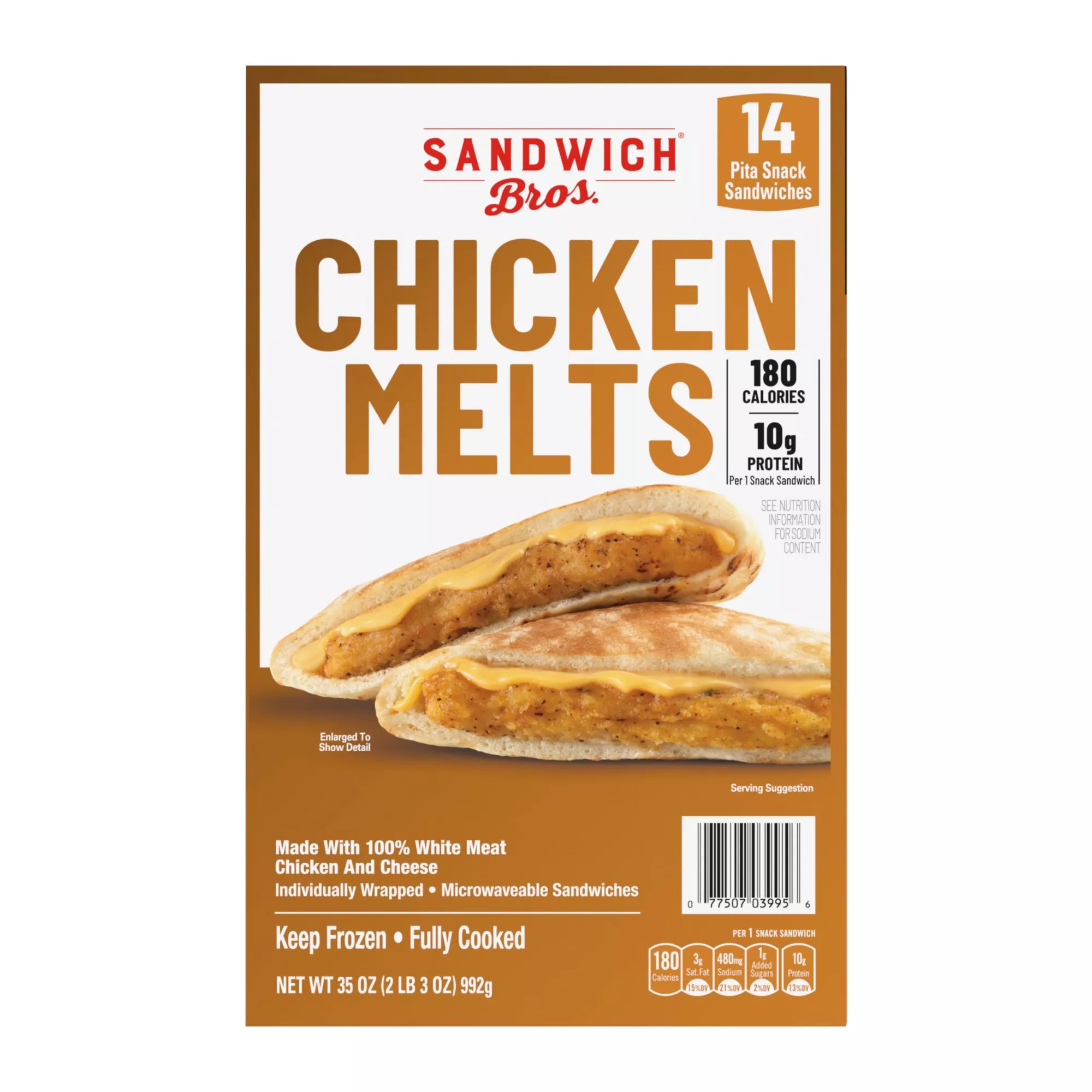 Sandwich Bros Flatbread Chicken Melts Sandwich BJ's Wholesale Club