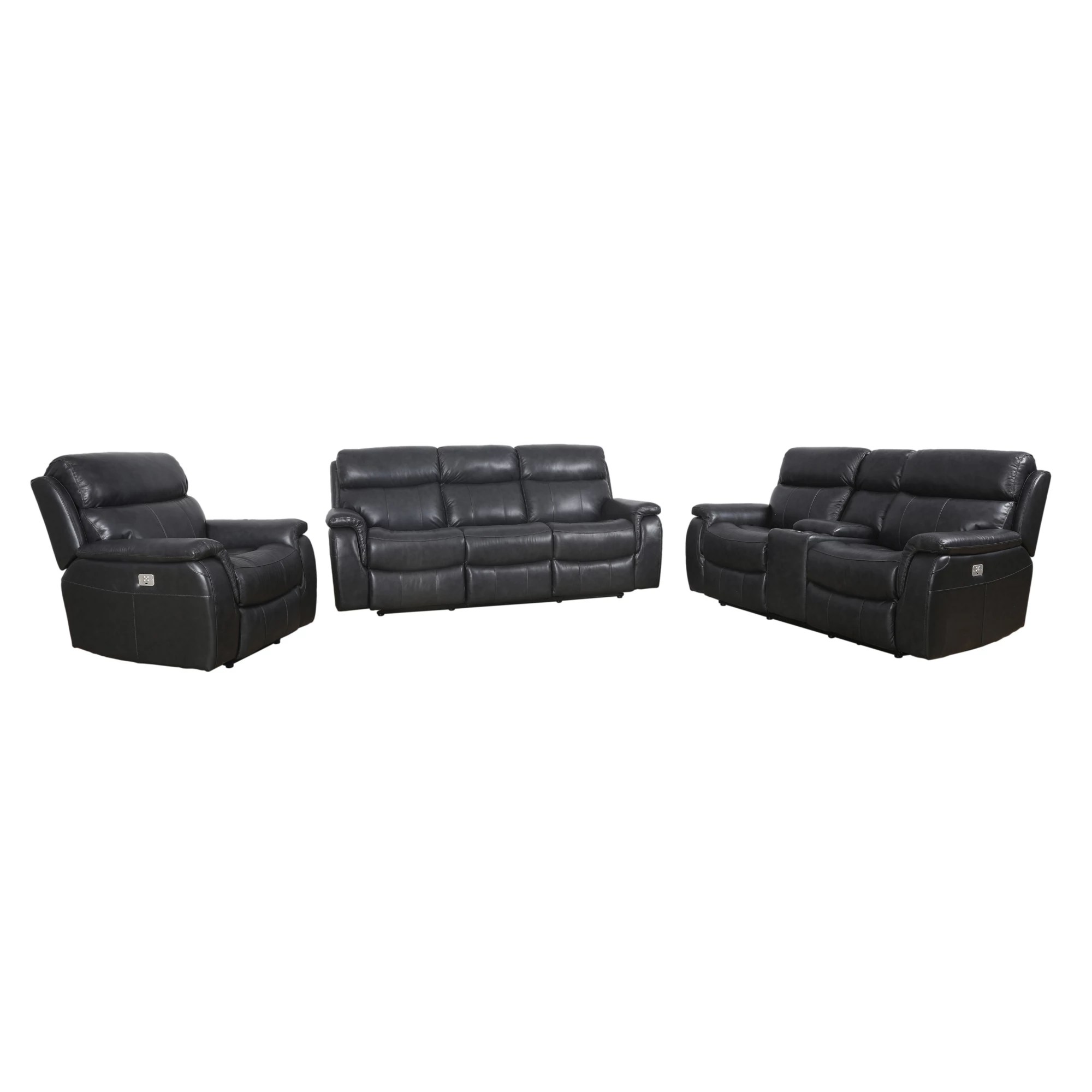 Easton 3Pc. Power Reclining Sofa Set BJs Wholesale Club