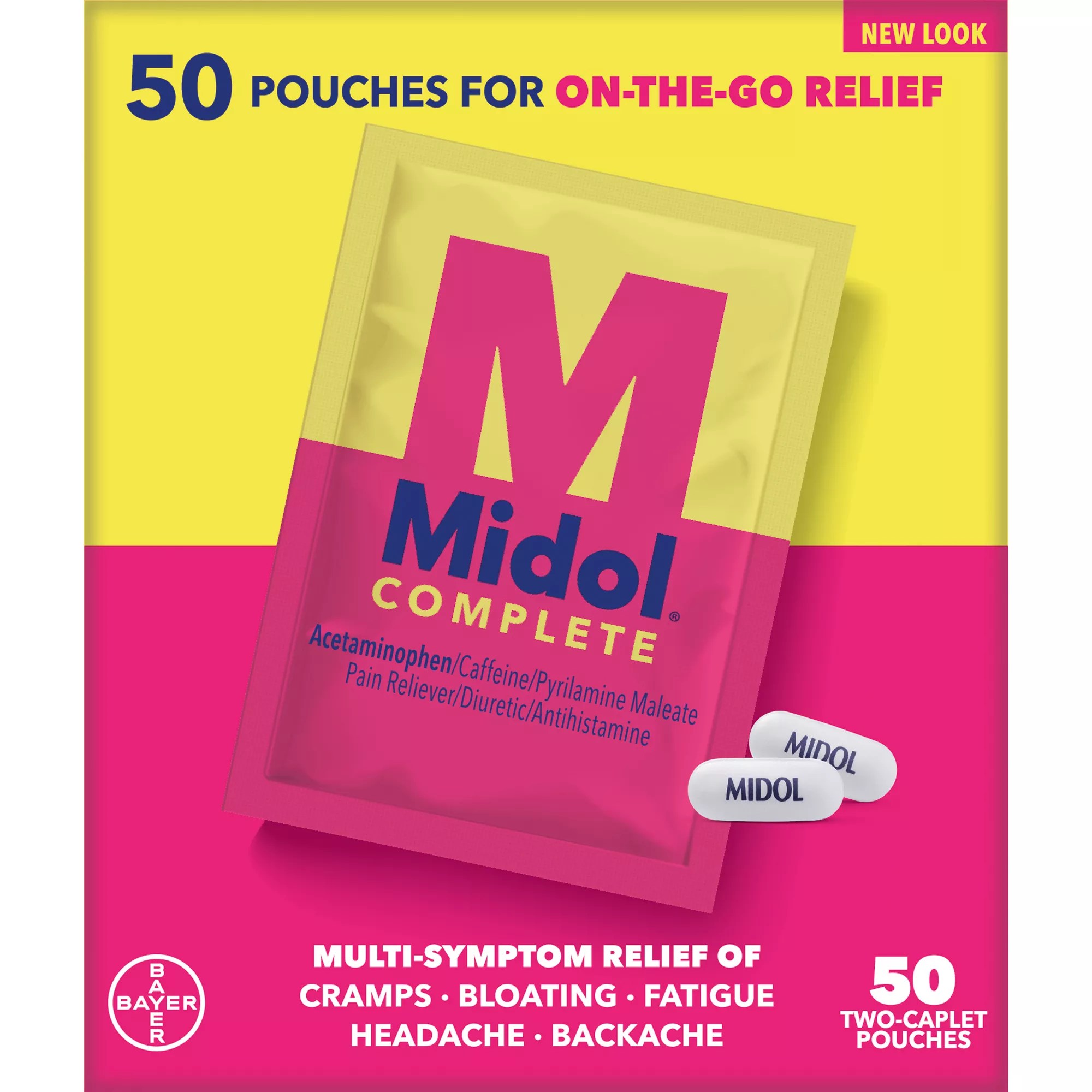 Can I Take Midol On An Empty Stomach? - Meds Safety Midol Complete On The Go Menstrual Pain Relief Caplet, 50 Ct. - Bjs Wholesale Club