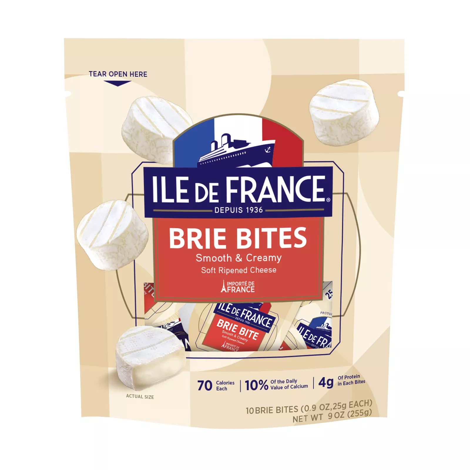 Ile de France Brie Bites, 10 ct. BJ's Wholesale Club