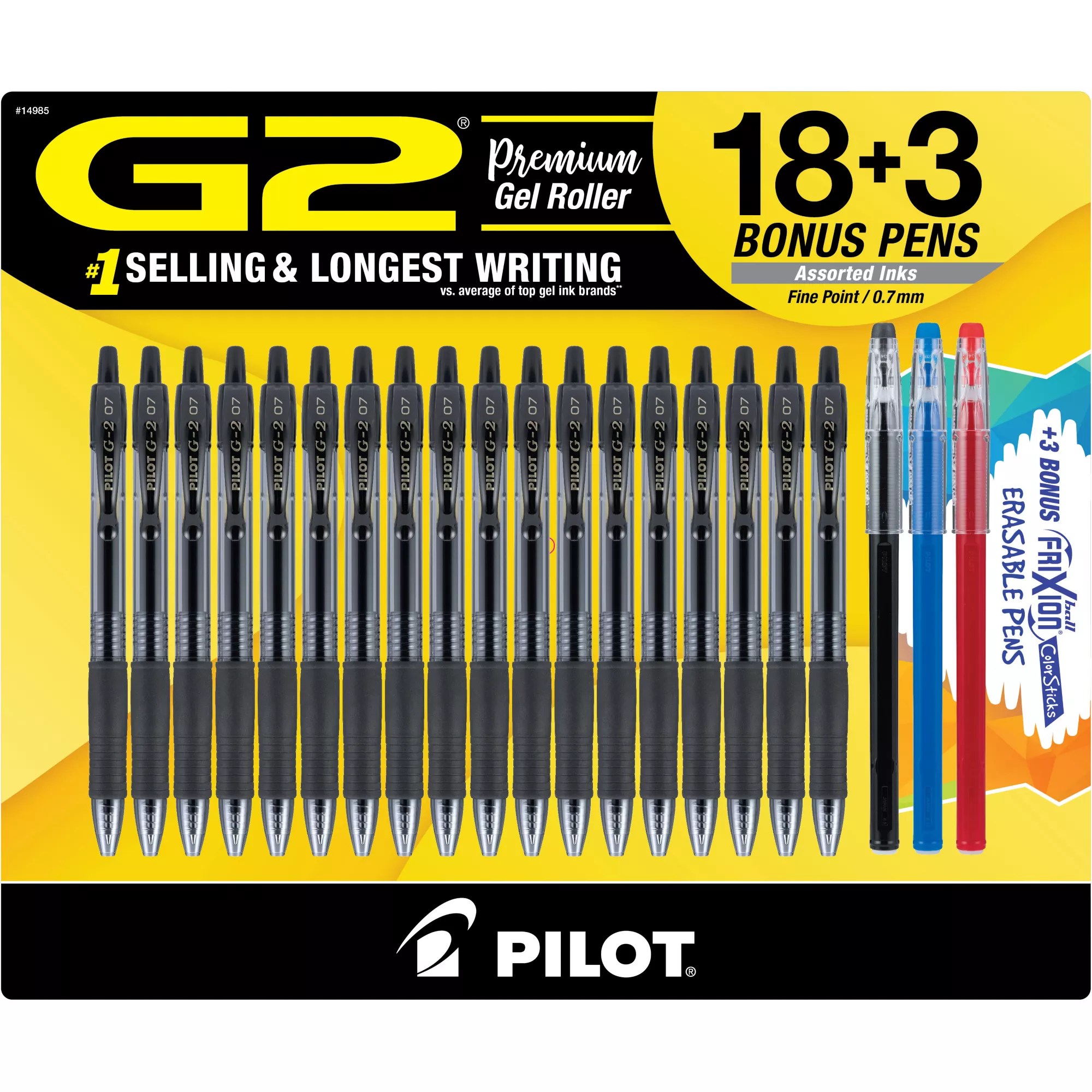 Pilot G2 Pens with 3 Bonus Pens BJ's Wholesale Club