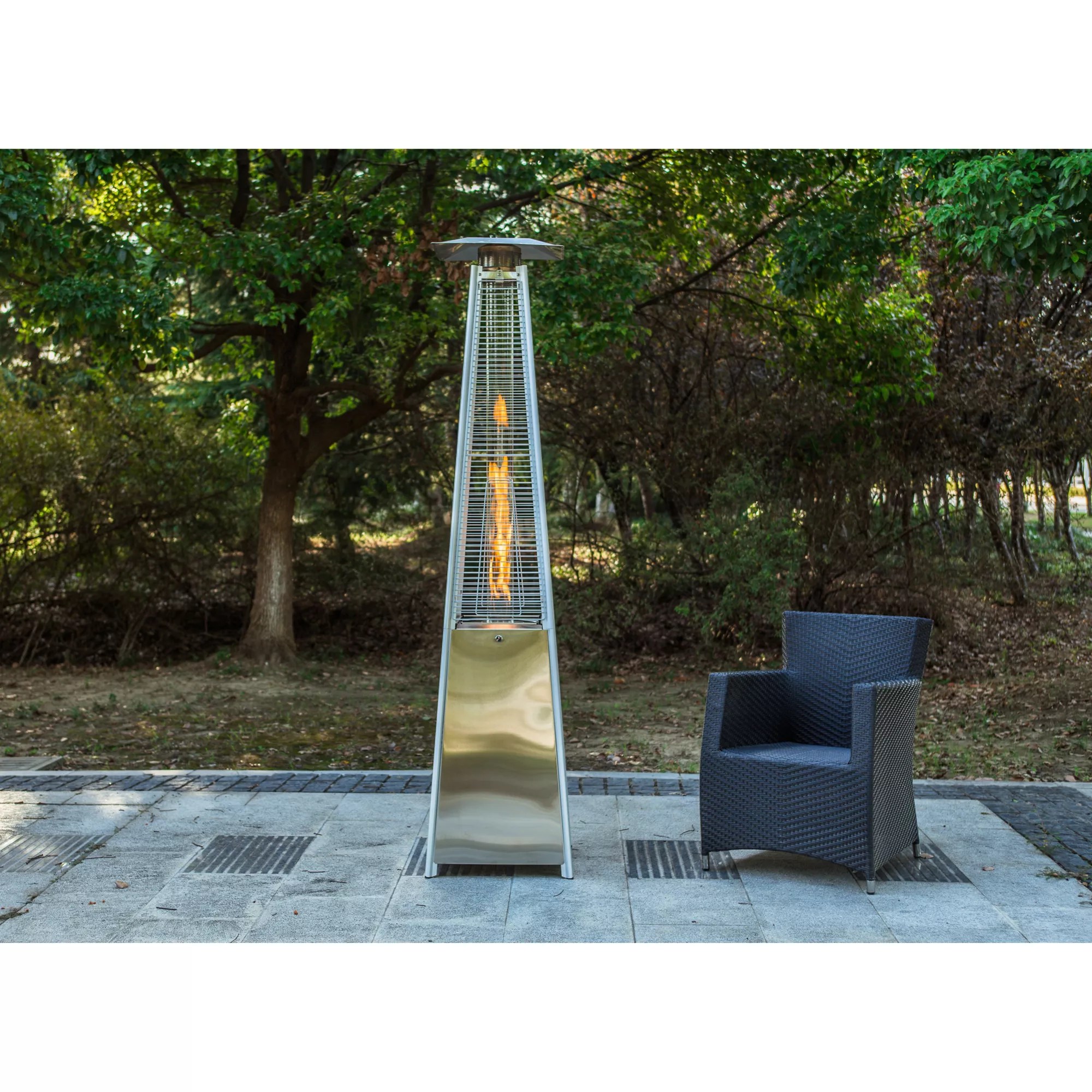 Berkley Jensen 7 ft Stainless Steel Flame Heater BJ's Wholesale Club