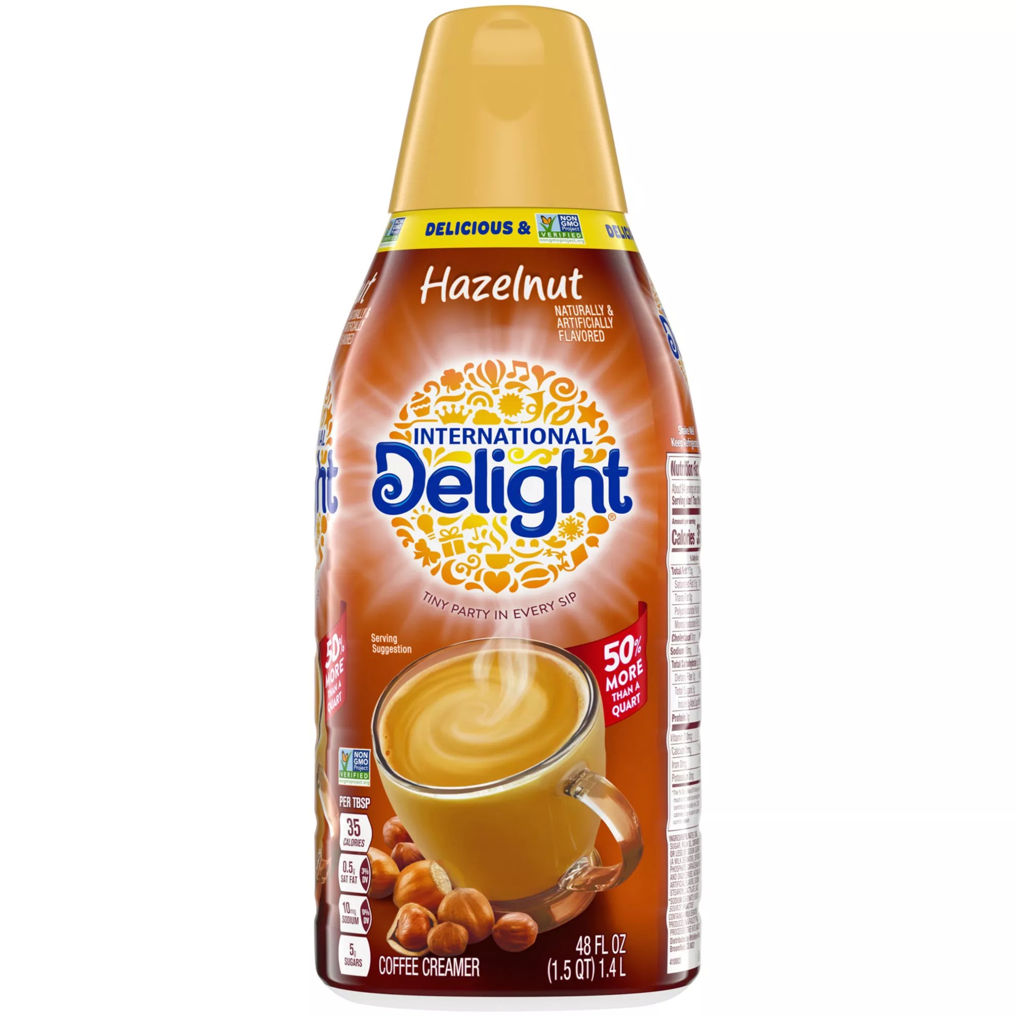 International Delight Hazelnut Creamer, 48 oz. BJs Wholesale Club