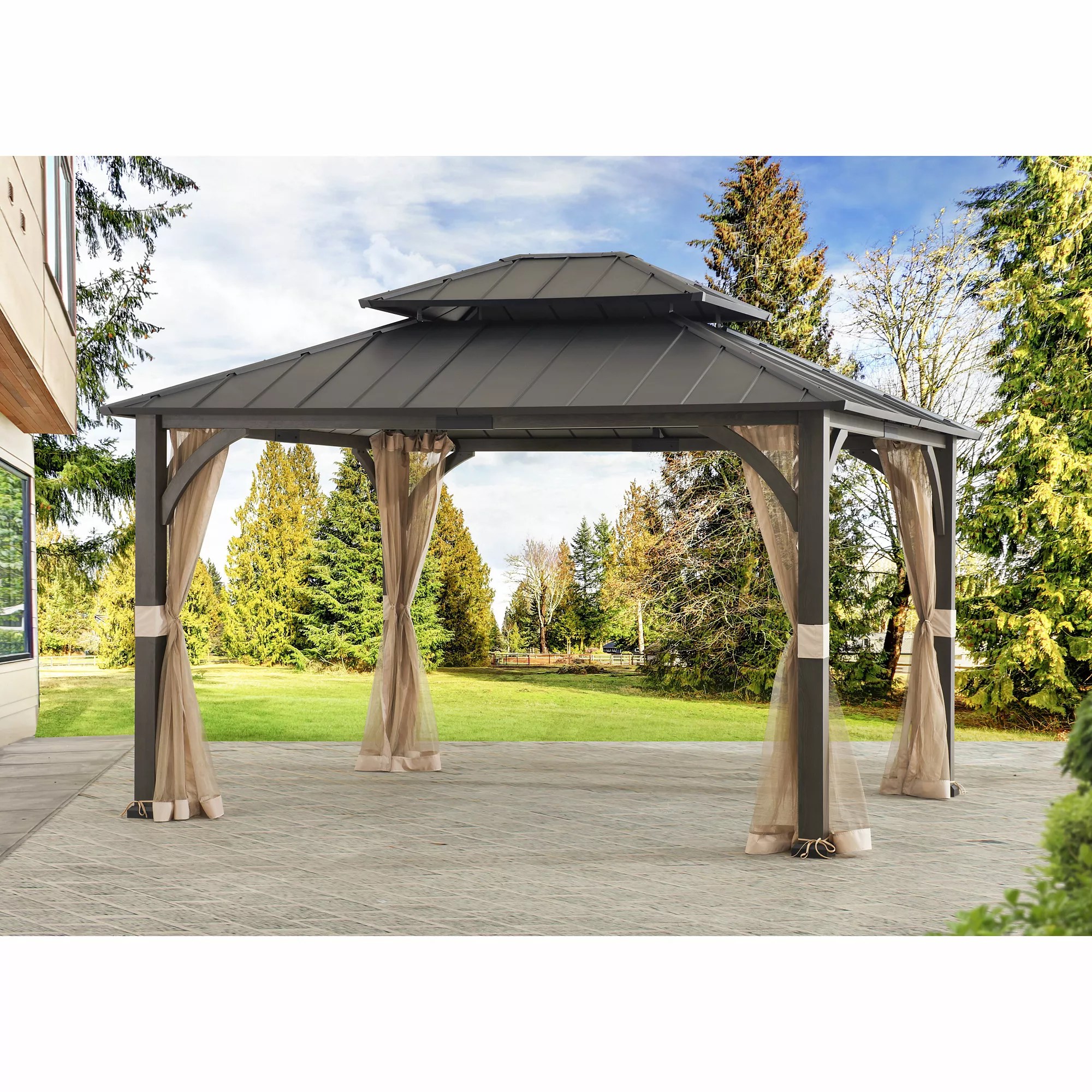 Berkley Jensen Gazebo Assembly Instructions Solution by Surferpix