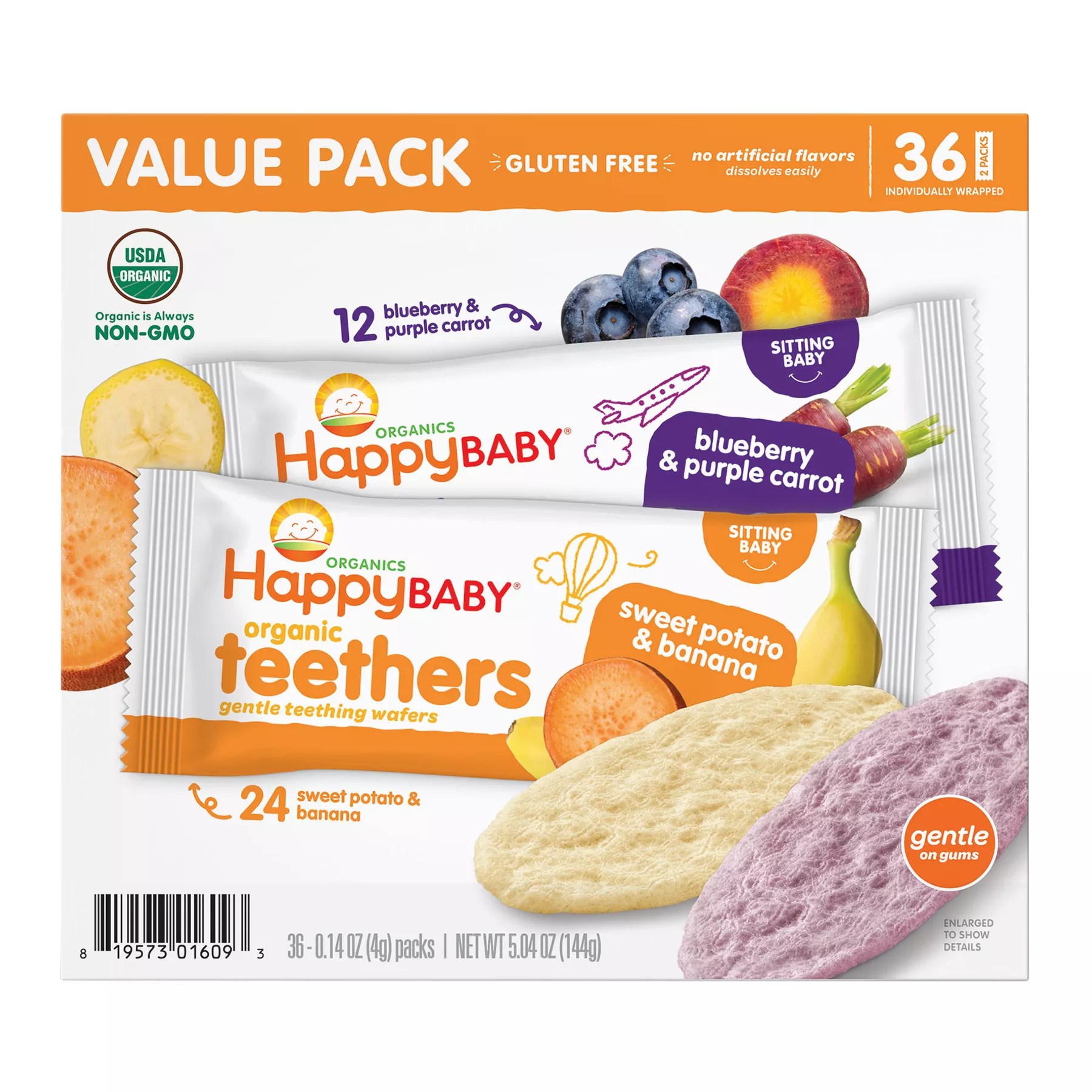 Happy Baby Teether Variety Pack, 36 ct. BJs WholeSale Club