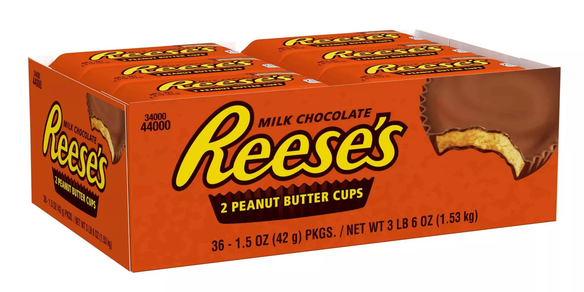 Reese's Full Size Milk Chocolate Peanut Butter Cups, 36 pk. | BJ's