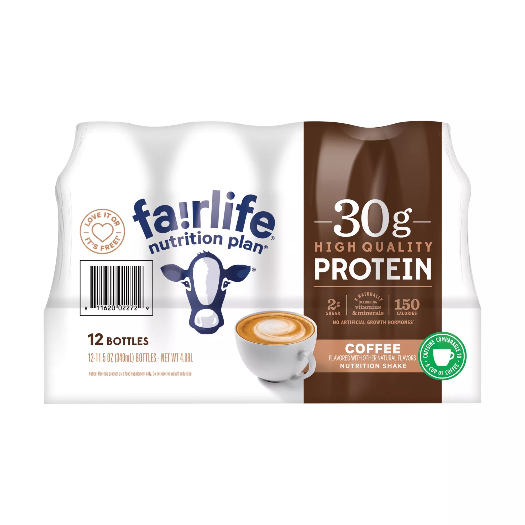 Fairlife Nutrition Plan High Protein Coffee Shake BJ's Wholesale Club