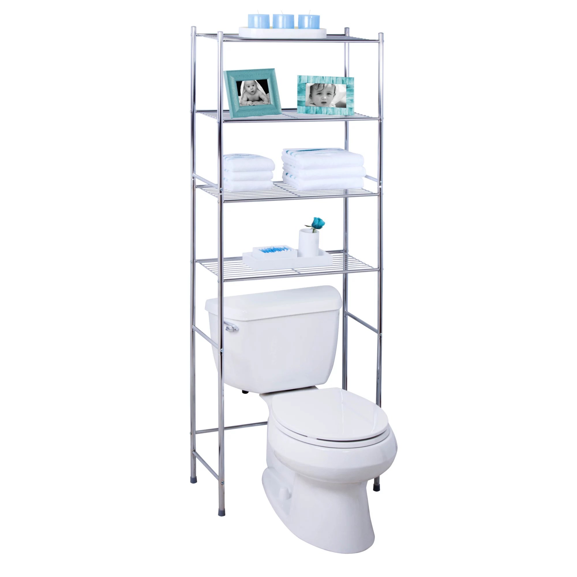 HoneyCanDo 4Tier OvertheToilet Storage Shelf BJ's Wholesale Club