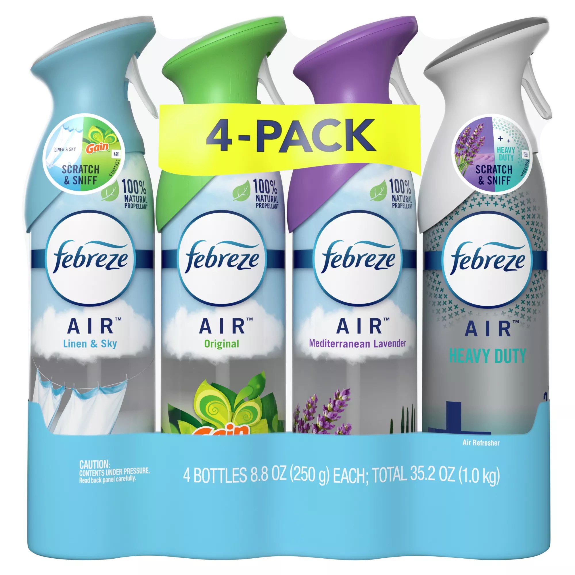 Febreze AIR OdorEliminating Air Freshener Variety Pack, 8.8 oz./4 pk